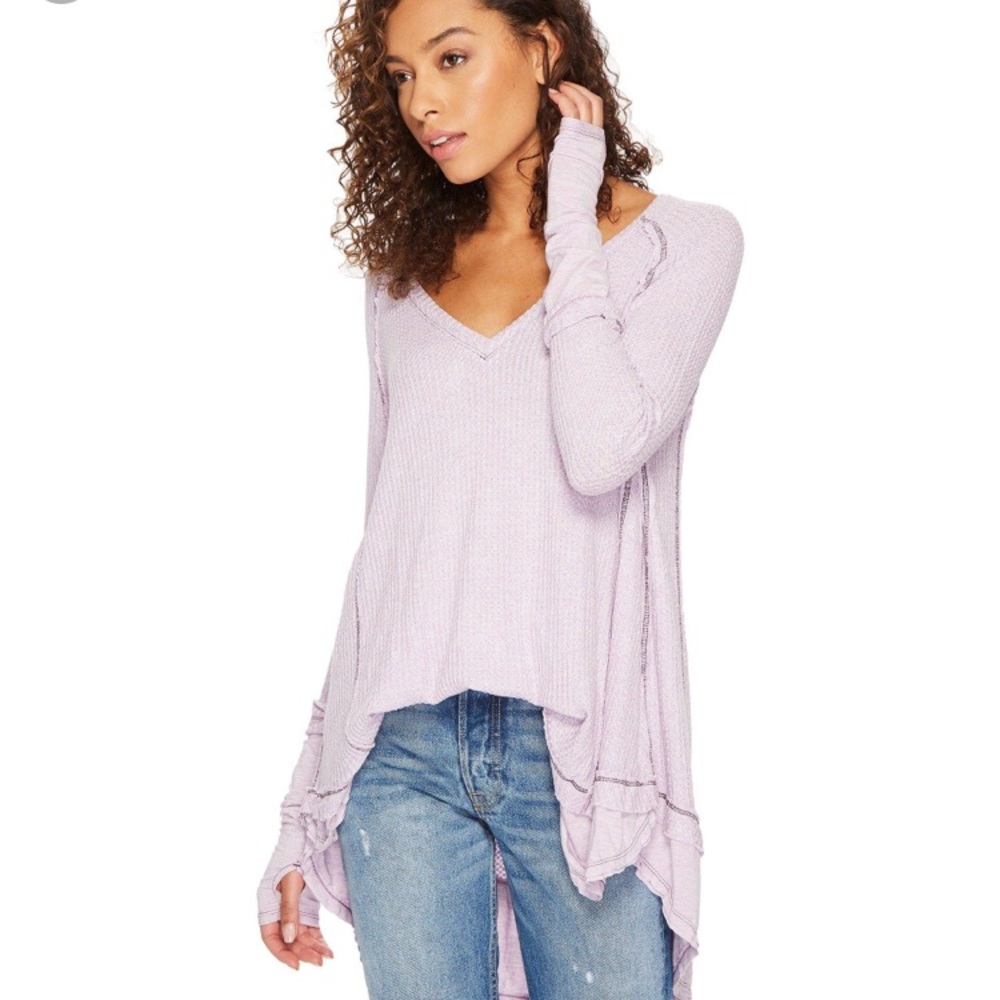 Free People V Neck Thermal